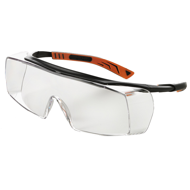 Schutzbrille, Überbrille für Brillenträger, 5X7, EN 166, EN 170